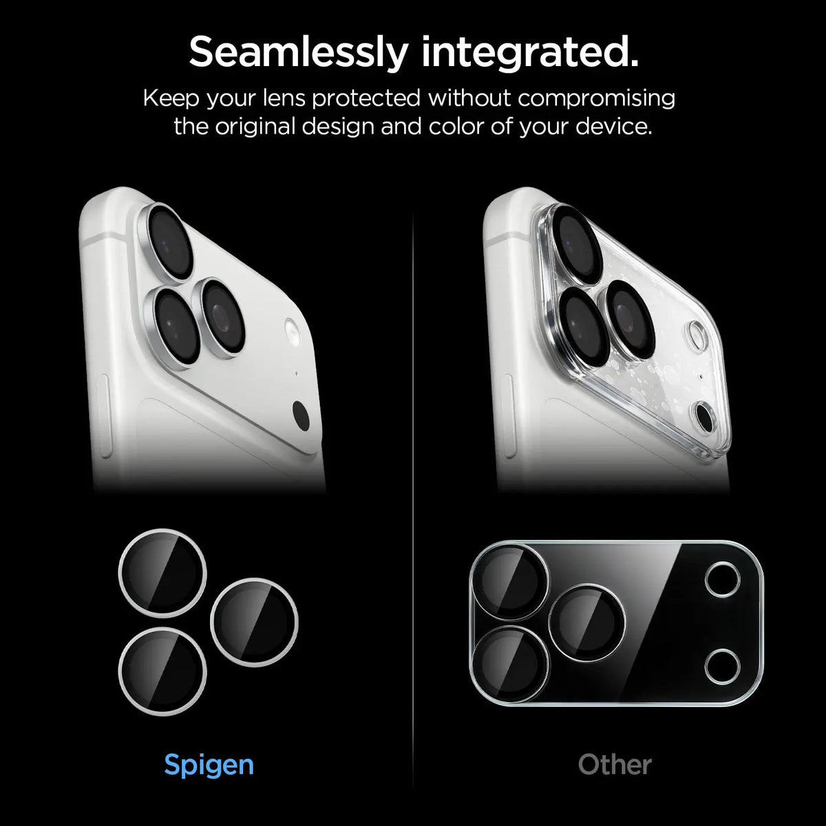 [2 Pack] iPhone 18 Pro Max / 18 Pro Camera Lens Protector EZ Fit Optik Pro
