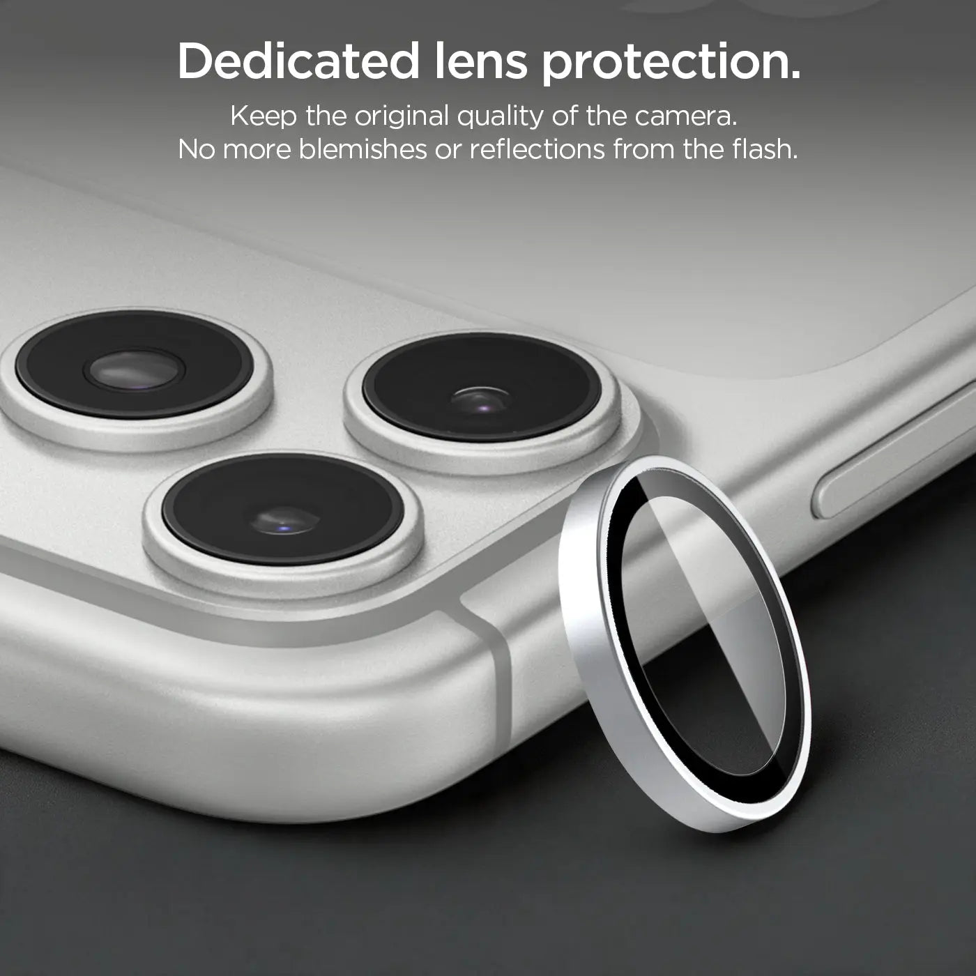 [2 Pack] iPhone 18 Pro Max / 18 Pro Camera Lens Protector EZ Fit Optik Pro