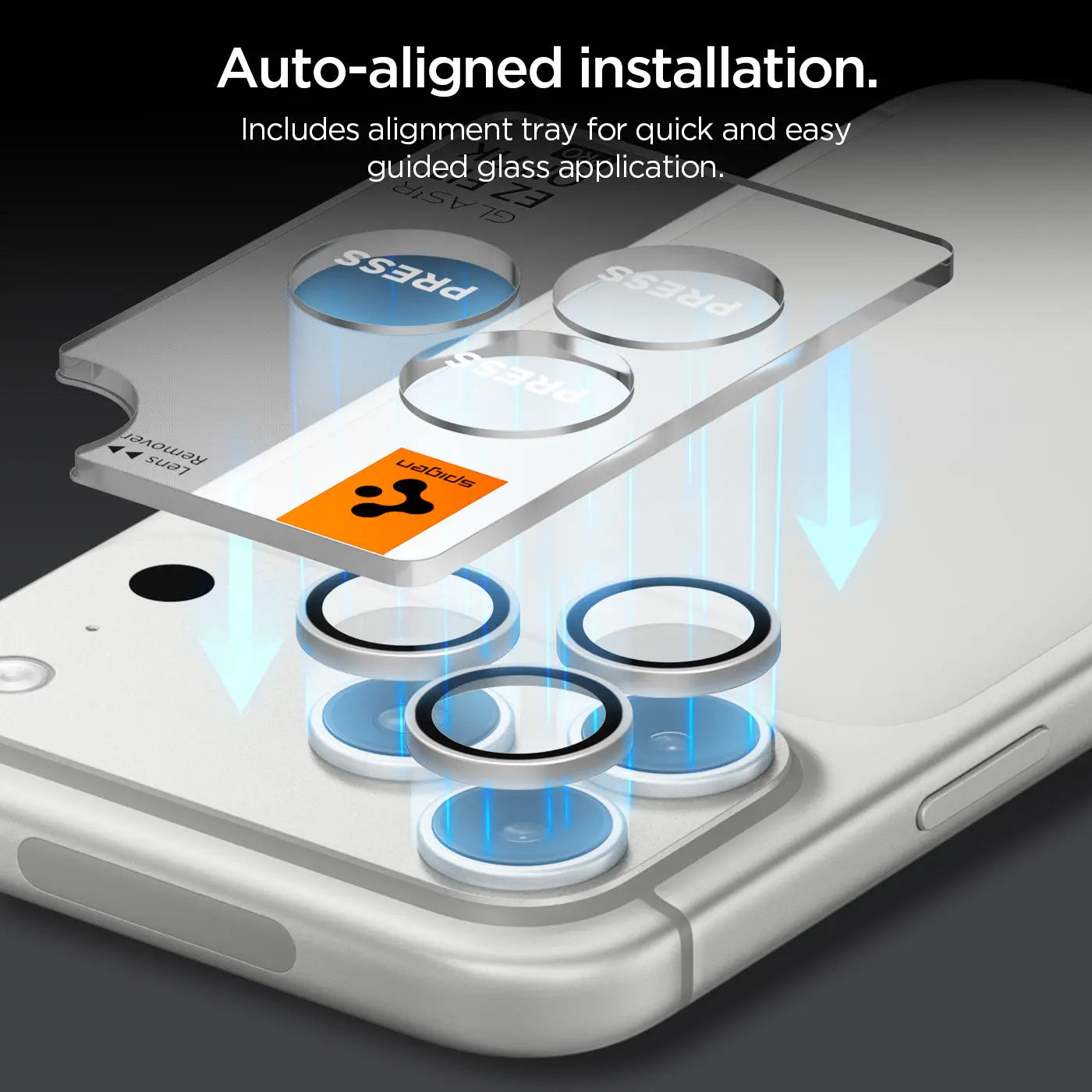 [2 Pack] iPhone 18 Pro Max / 18 Pro Camera Lens Protector EZ Fit Optik Pro
