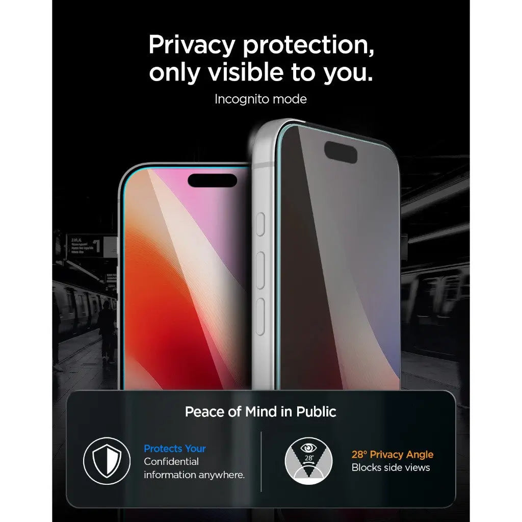 [2 Pack] iPhone 18 Pro Max Privacy Screen Protector EZ Fit Pro HD