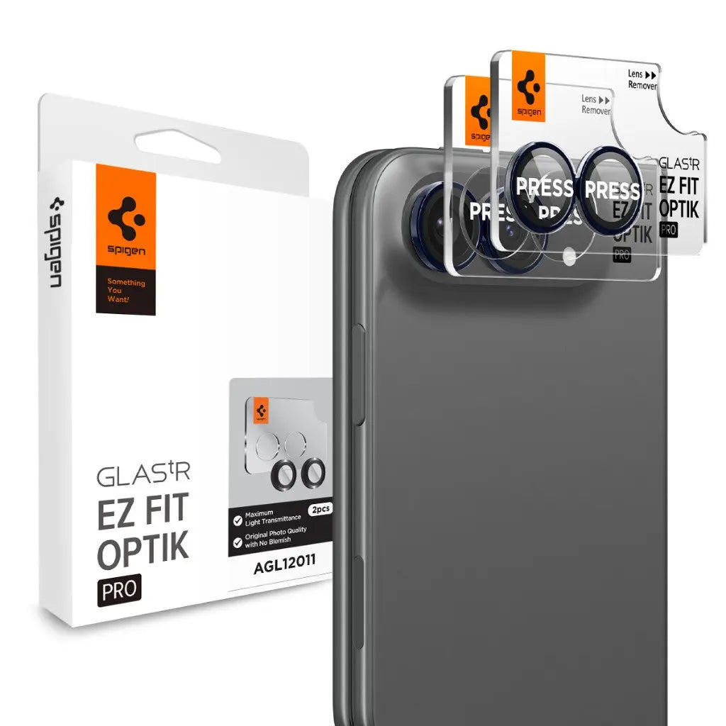 [2 Pack] iPhone Ultra Lens Protector EZ Fit Optik Pro