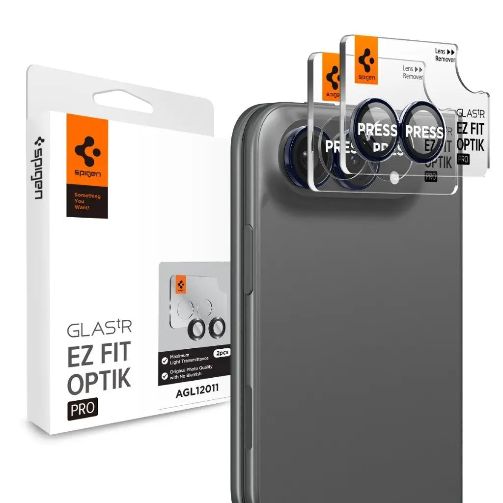 [2 Pack] iPhone Ultra Lens Protector EZ Fit Optik Pro