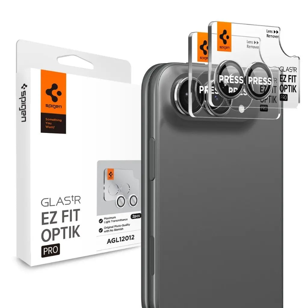 [2 Pack] iPhone Ultra Lens Protector EZ Fit Optik Pro