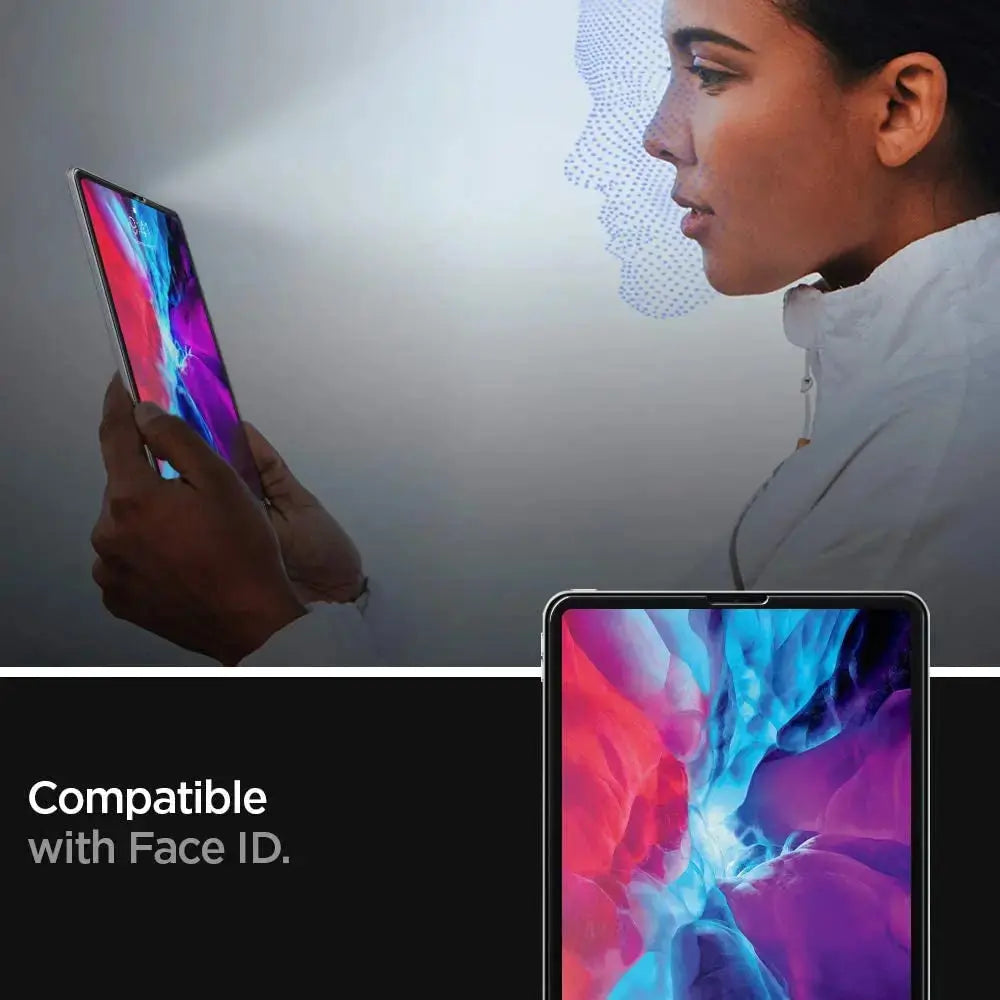 iPad Pro 12.9" (2022 / 2021 / 2020 / 2018) Screen Protector GLAS.tR Slim - Spigen Singapore