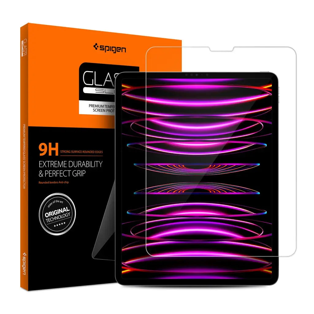 iPad Pro 12.9" (2022 / 2021 / 2020 / 2018) Screen Protector GLAS.tR Slim - Spigen Singapore