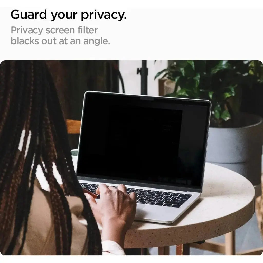 MacBook Air 13.6" (2025 / 2024 / 2022) Privacy Screen Protector - Spigen Singapore