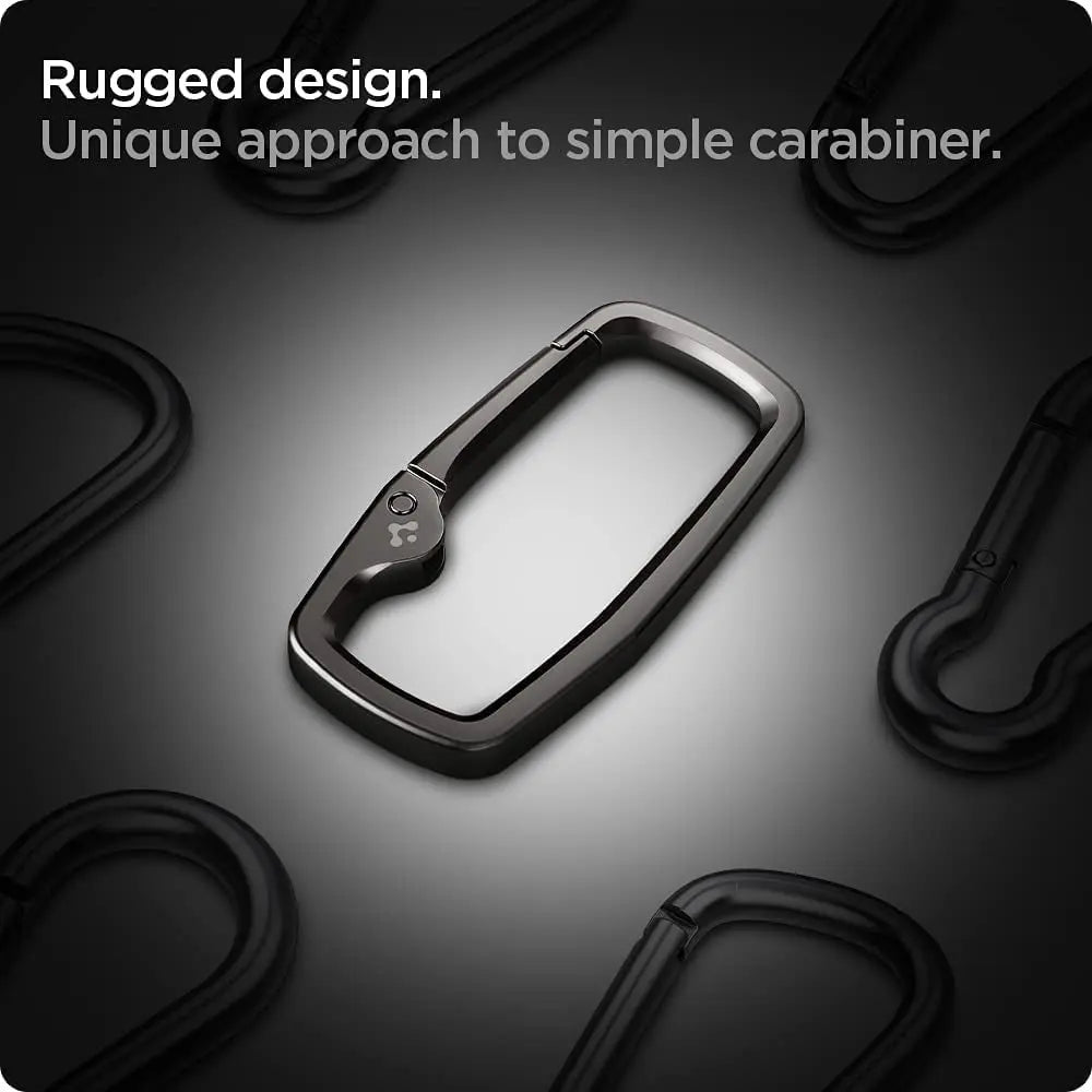 [3 Pack] Carabiner Clips D Ring Rugged Type