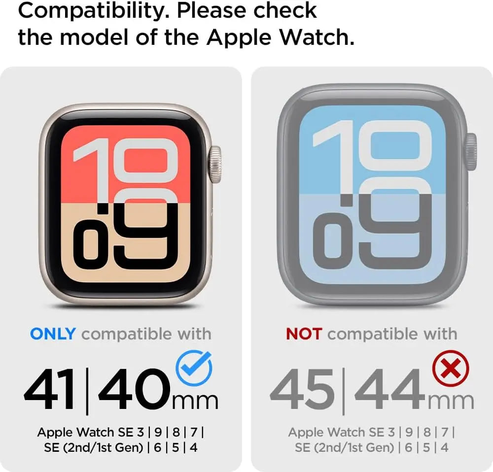[3 pcs] Apple Watch Screen Protector Series (41mm / 40mm) Neo Flex Film