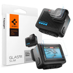 [4 Pack] Spigen GoPro Hero 4K Screen Protector Glas tR Slim (2Pack Camera Lens Protectors + 2Pack Touch Screen Protectors)
