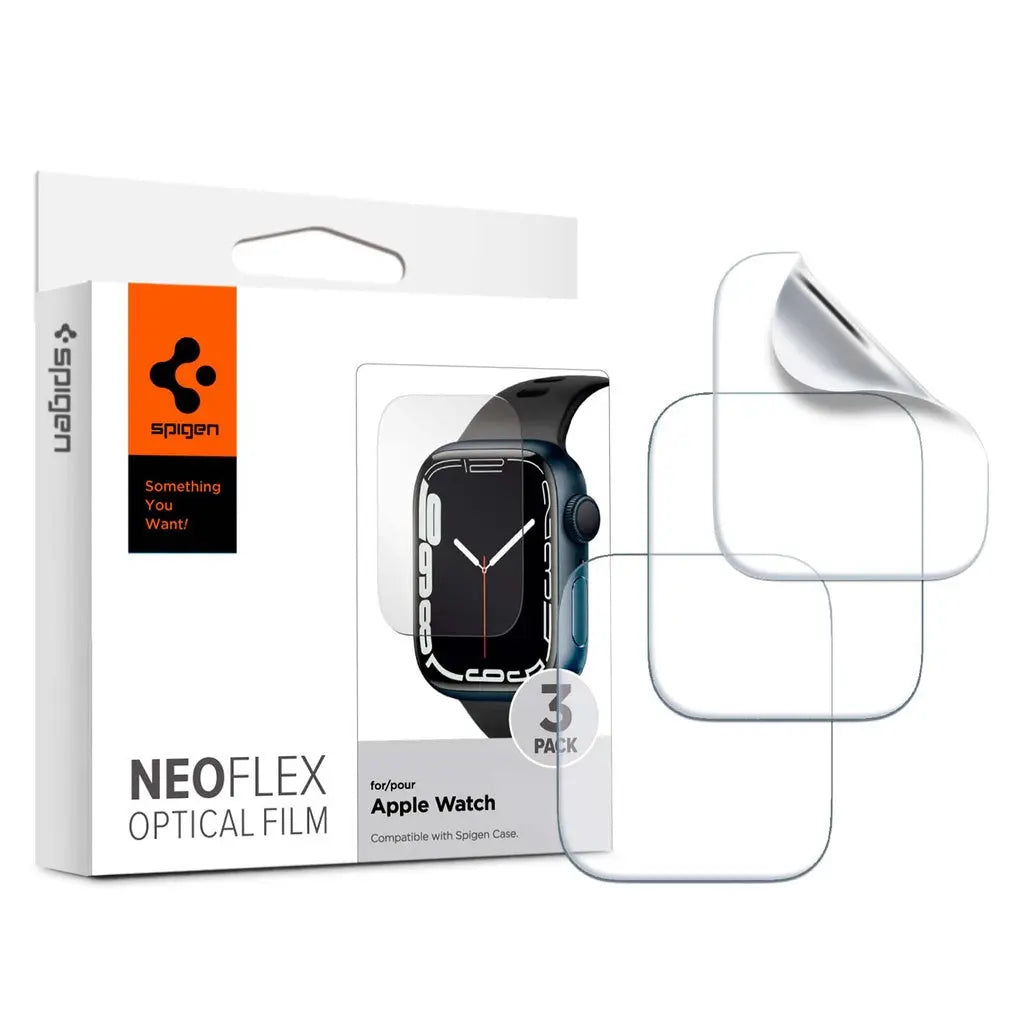 [3 pcs] Apple Watch Screen Protector Series 9 / 8 / SE 2 / 7 / SE / 6 / 5 / 4 (41mm / 40mm) Neo Flex Film