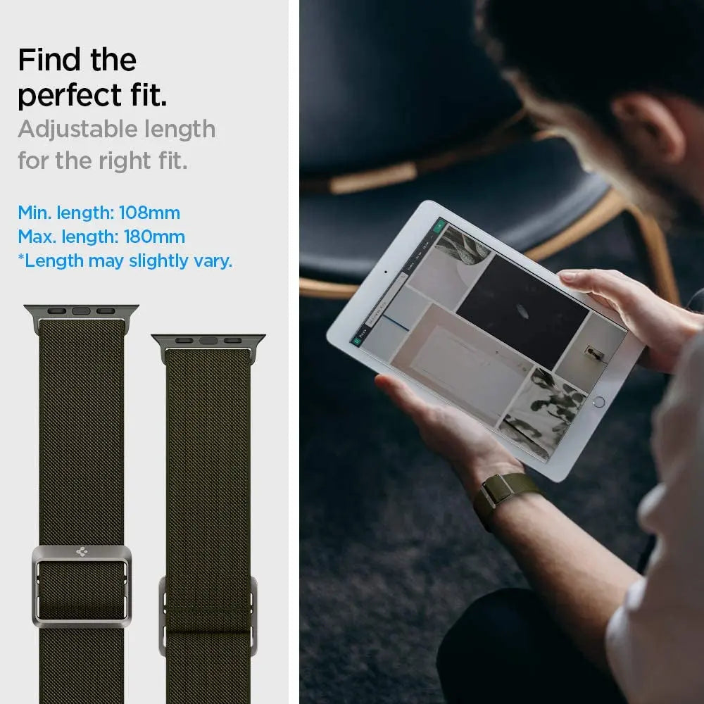 Apple Watch Case Strap Series (49mm / 45mm / 44mm / 42mm) Watch Band Lite Fit