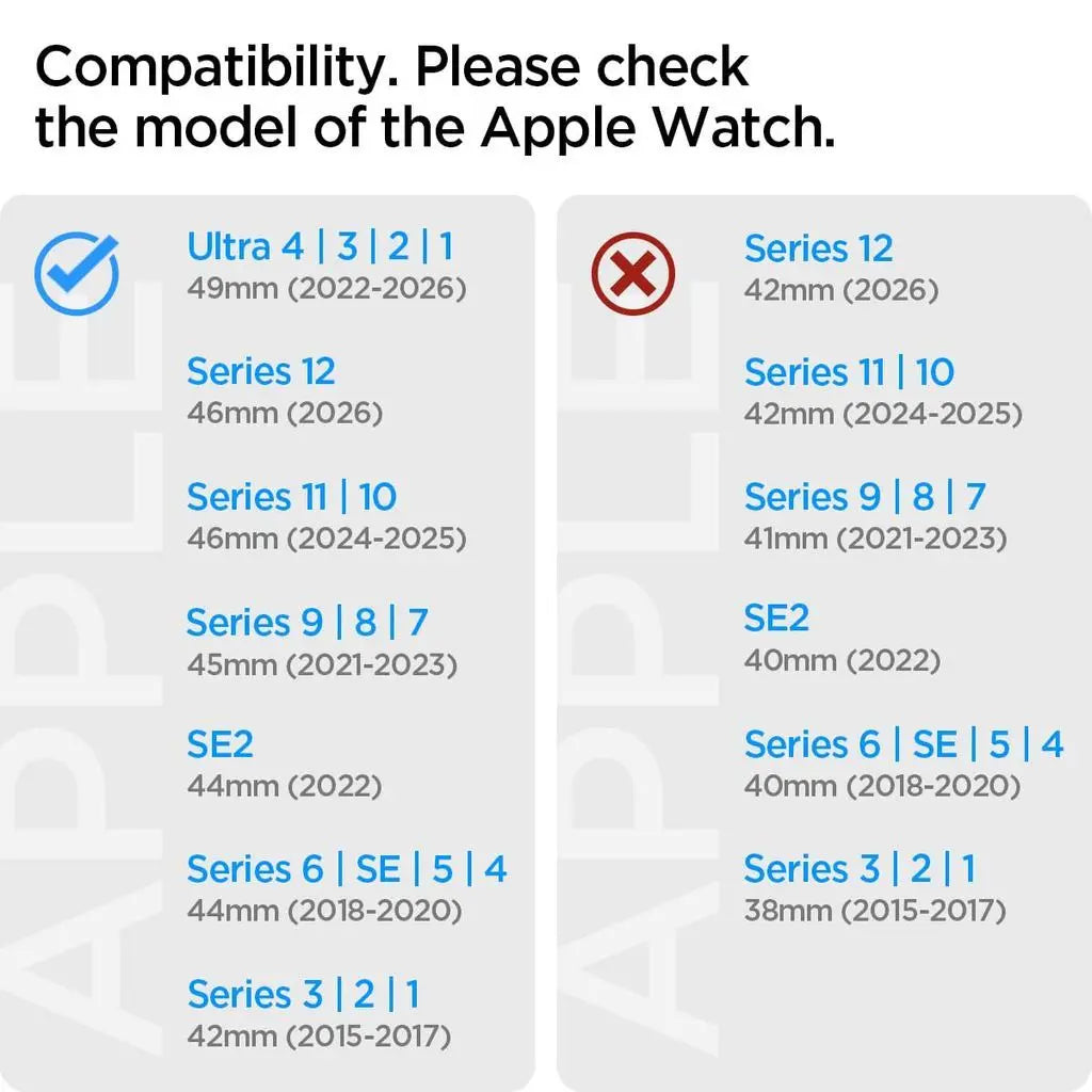 Apple Watch Band (49mm / 46mm / 45mm / 44mm) Athlex Air M