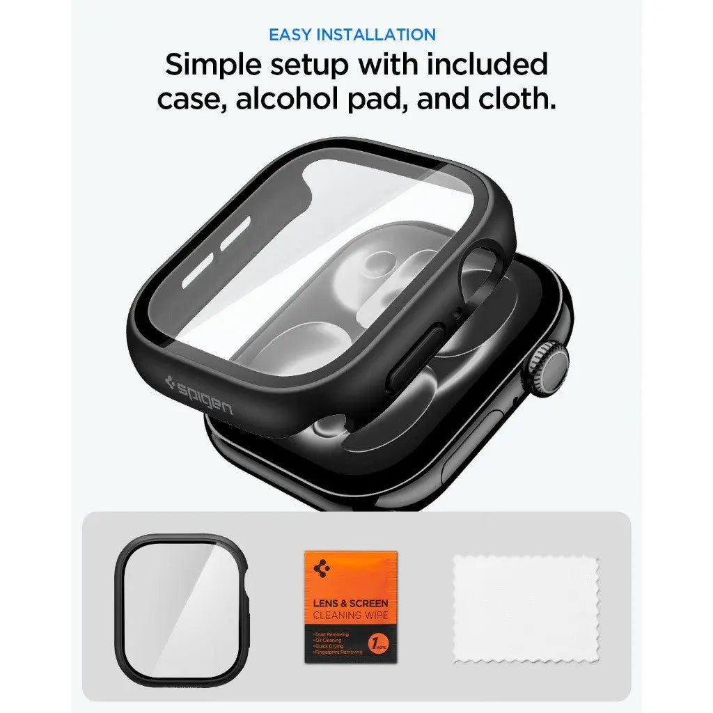 Apple Watch Case Series 11/10 (42mm) Thin Fit 360 with Tempered Glass