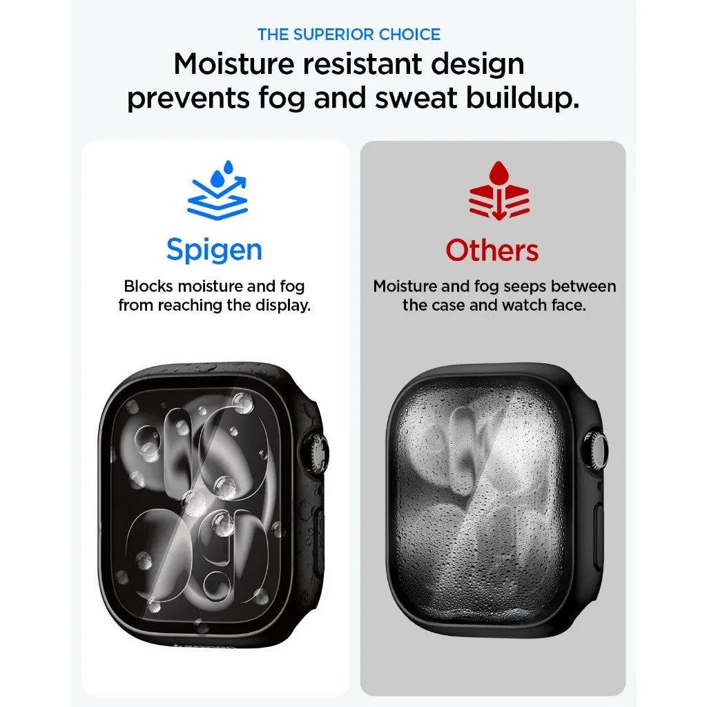 Apple Watch Case Series 11/10 (46mm) Thin Fit 360 with Tempered Glass