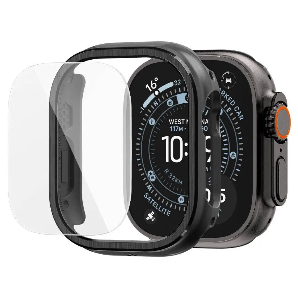 Apple Watch Case Ultra 3 / 2 / 1 (49mm) Aluminum Fit With Tempered Glass