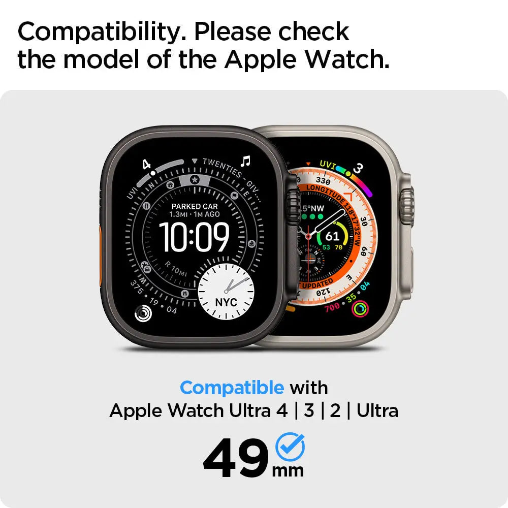 Apple Watch Ultra 4 / 3 / 2 / 1 (49mm) Case Rugged Armor + Screen Protector