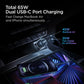 ArcStation™ Dual Port USB C Car Charger (PD 3.0 45W + 20W)