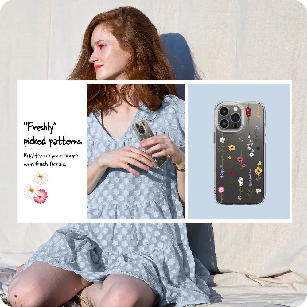 CYRILL Cecile iPhone 14 Pro Case Flower Garden
