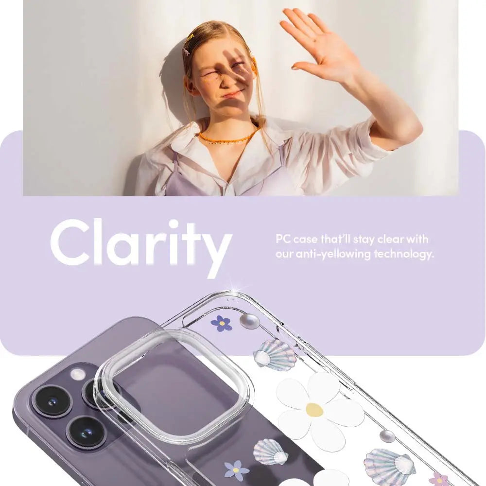 CYRILL Cecile iPhone 14 Pro Case Pearl Blossom