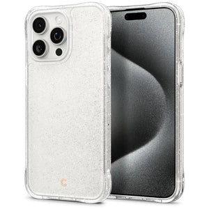 CYRILL Cecile iPhone 15 Pro Case Clear Glitter