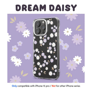 CYRILL Cecile iPhone 15 Pro Case Dream Daisy