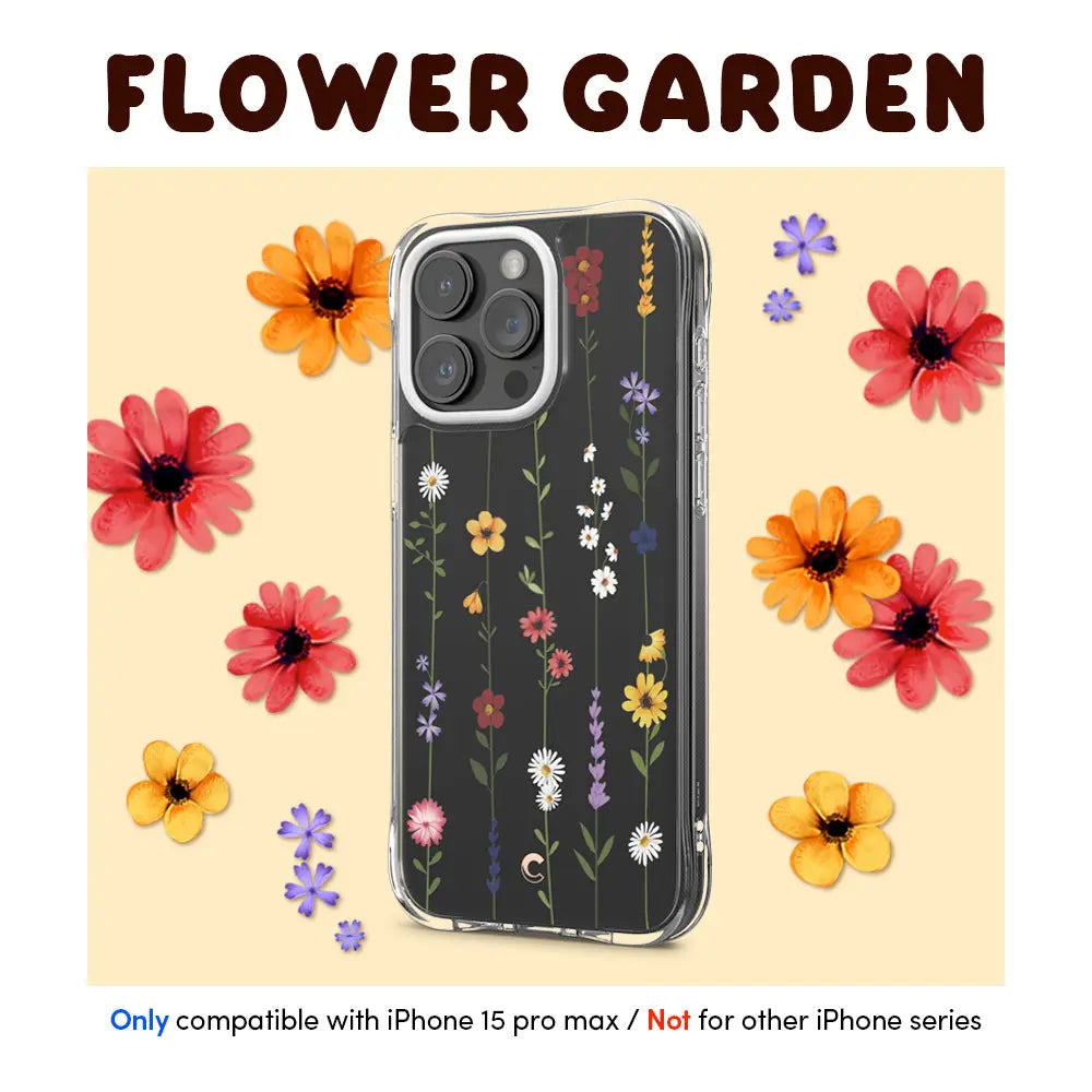 CYRILL iPhone 15 Pro Max Case Flower Garden