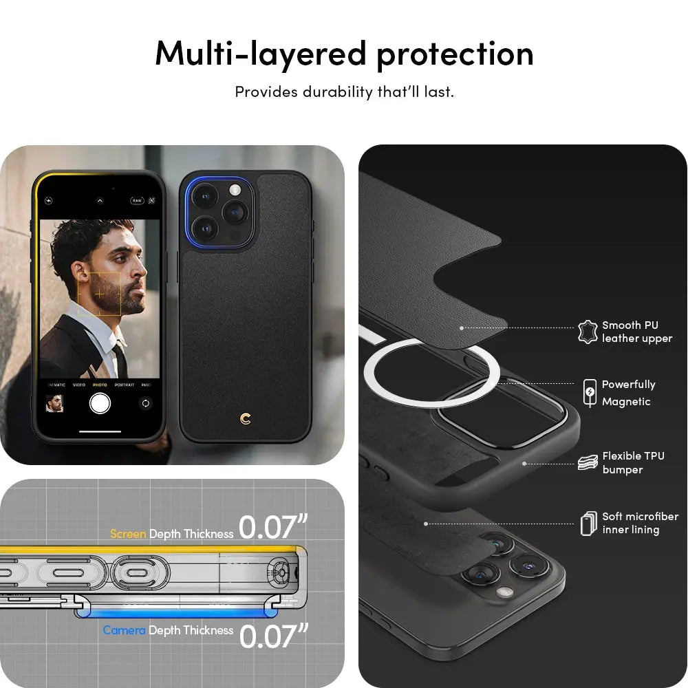 CYRILL iPhone 15 Pro Max Case Kajuk Magnetic Compatible
