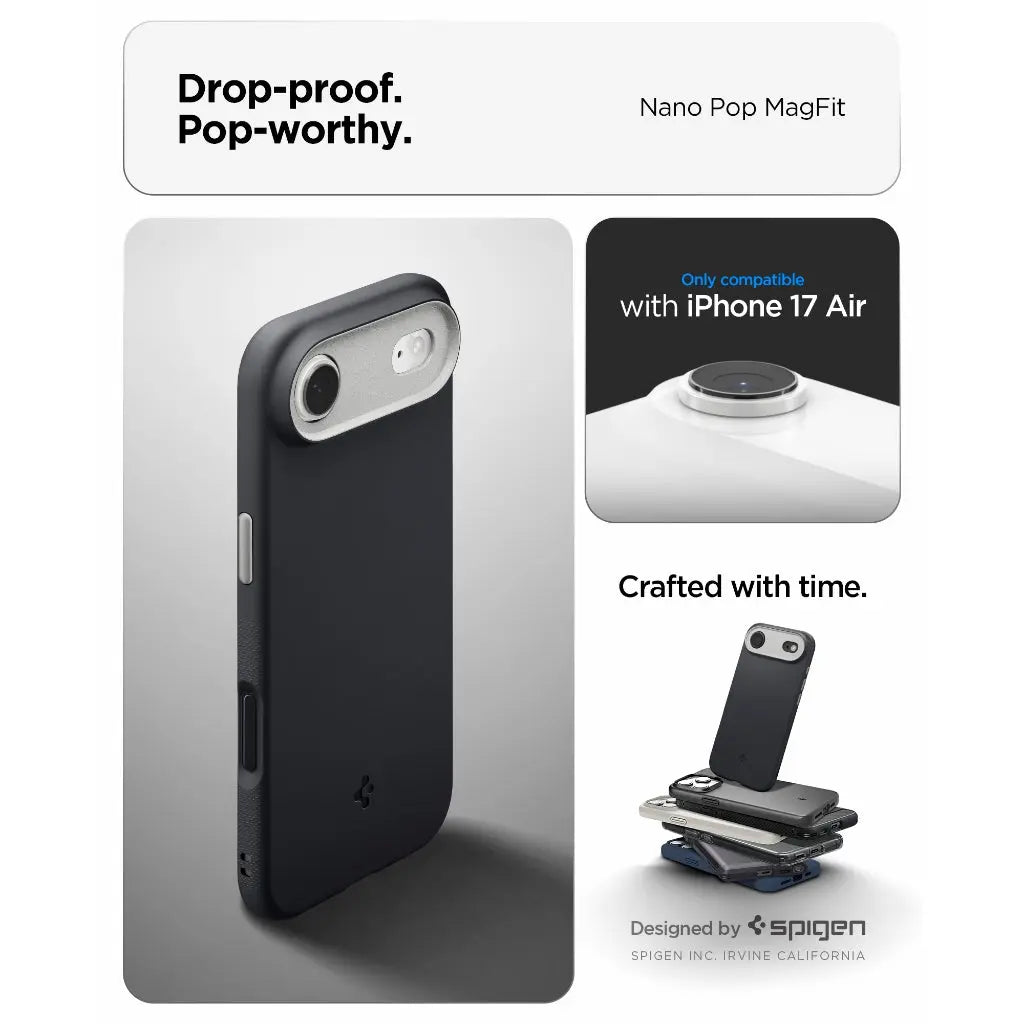 Caseology iPhone 17 Air Case 6.6" Nano Pop MagFit Drop Protection Magnetic Phone Case iPhone Case iPhone Cover