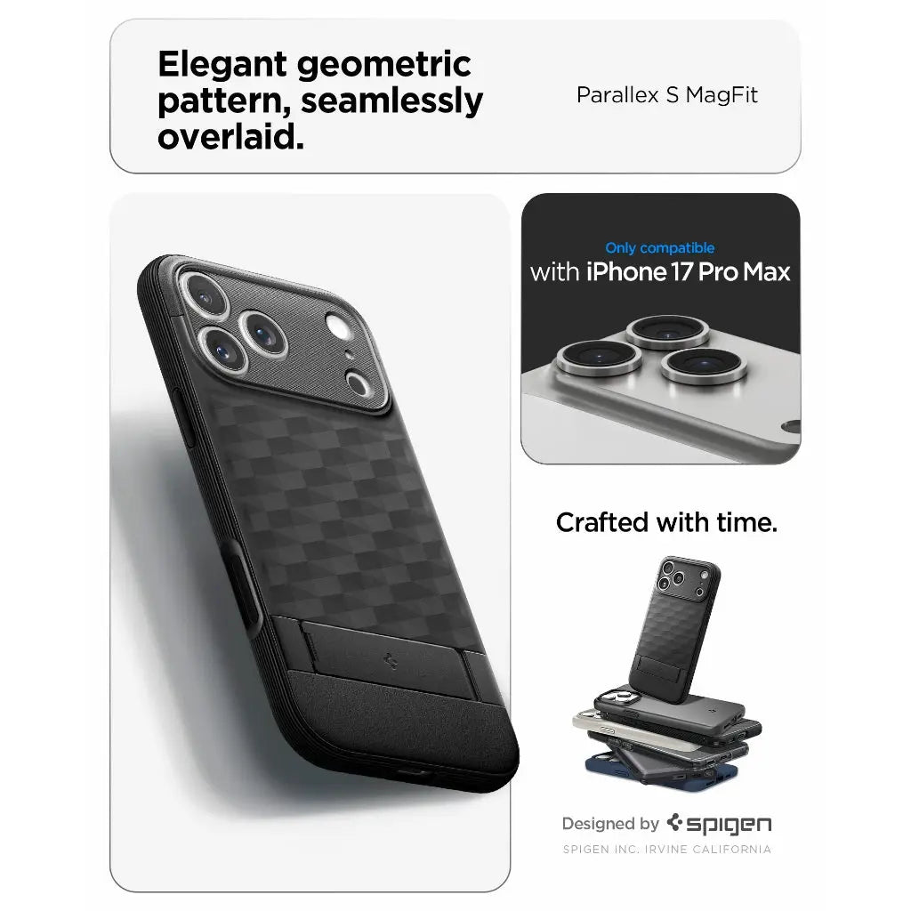 Caseology iPhone 17 Pro Max Case 6.9" Parallax S MagFit Magnetic Phone Case iPhone 17 Pro Max Cover iPhone Cover