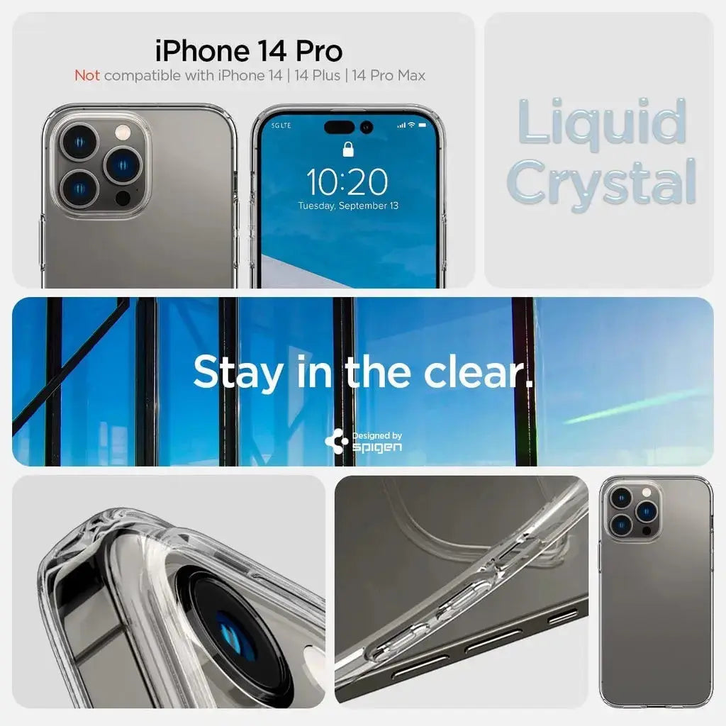 iPhone 14 Pro Case Liquid Crystal / Crystal Flex