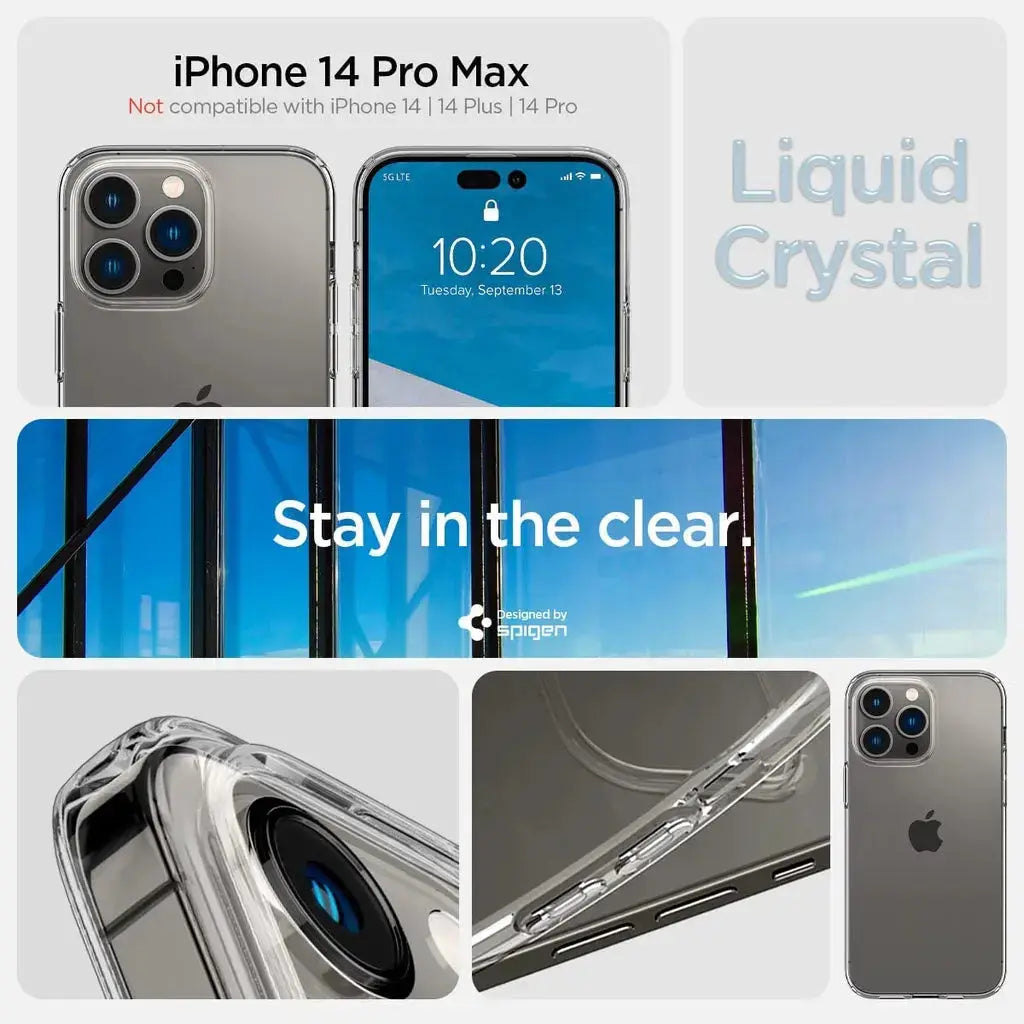 iPhone 14 Pro Max Case Liquid Crystal / Crystal Flex