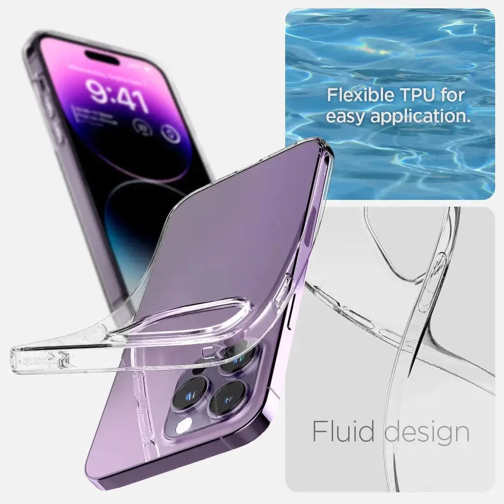 iPhone 14 Pro Max Case Liquid Crystal / Crystal Flex