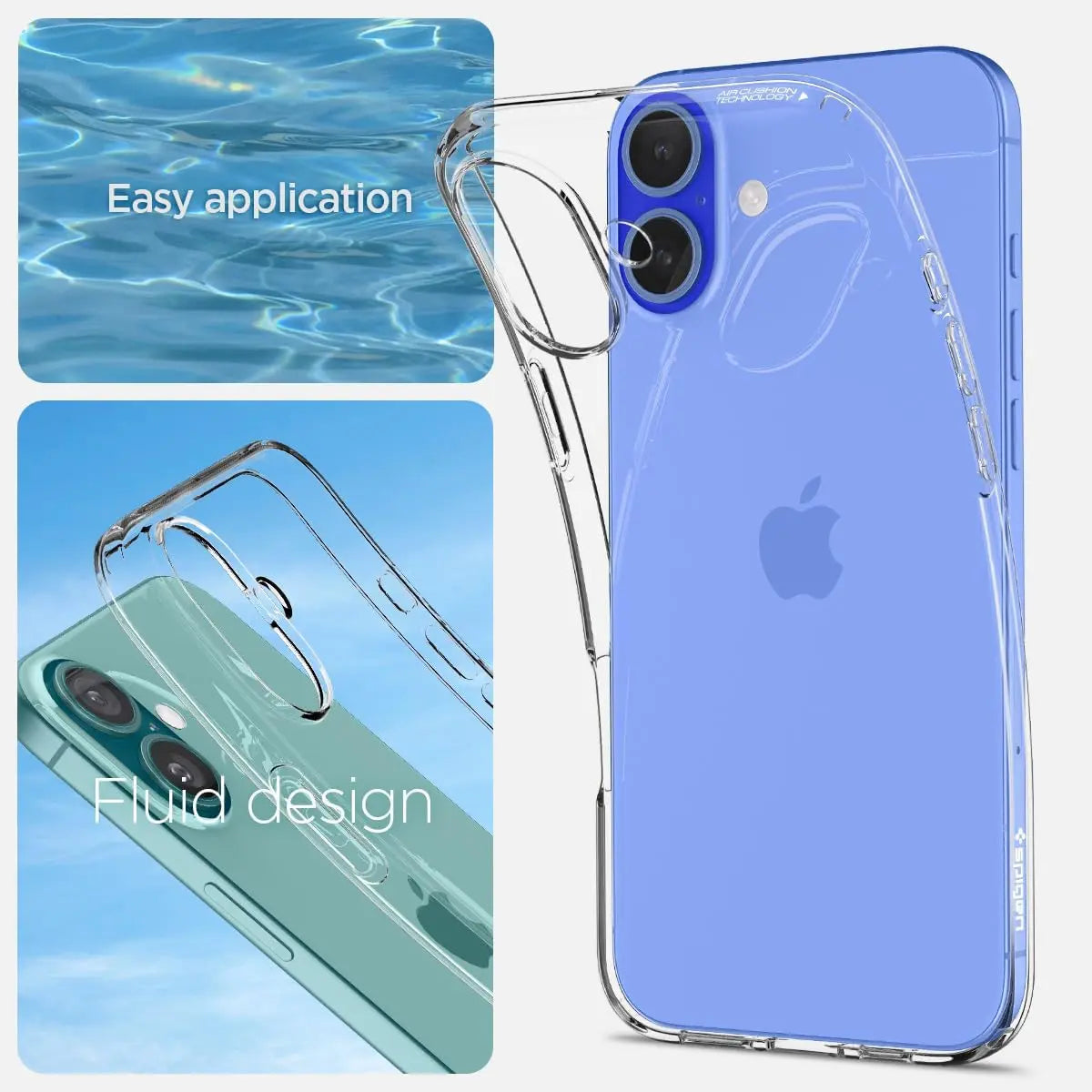 iPhone 16 Case Liquid Crystal / Crystal Flex