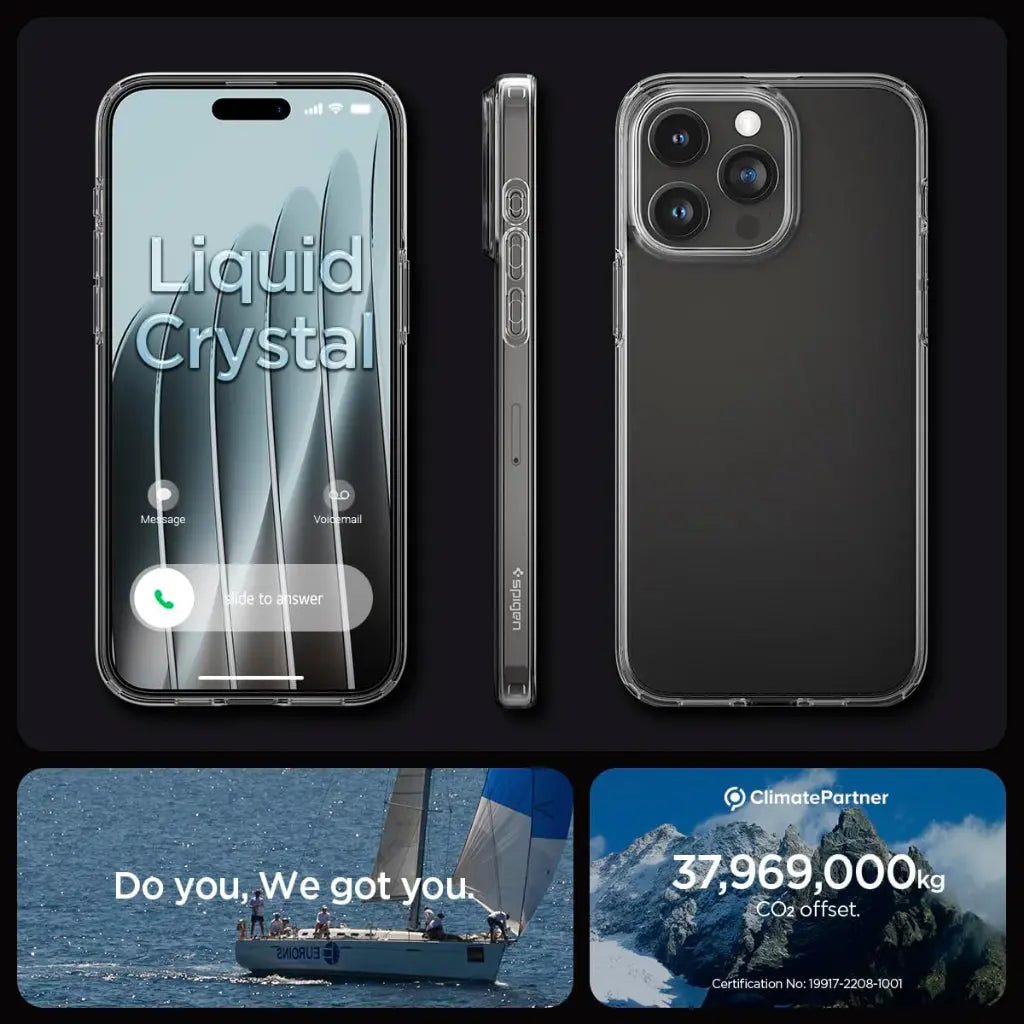 iPhone 15 Pro Case Liquid Crystal / Crystal Flex