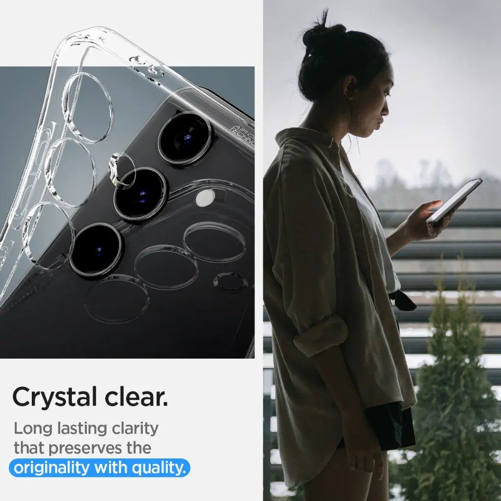 Galaxy S24 case Liquid Crystal / Crystal Flex