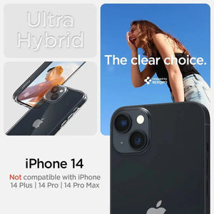 iPhone 14 / iPhone 13 Case Ultra Hybrid / Crystal Hybrid - Spigen Singapore