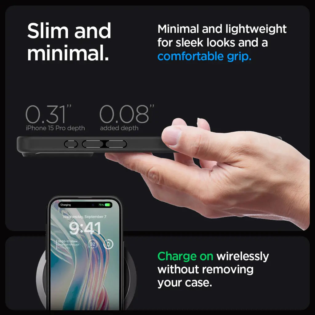 iPhone 15 Pro Case Ultra Hybrid / Crystal Hybrid