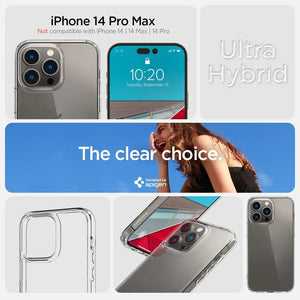 iPhone 14 Pro Max Case Ultra Hybrid / Crystal Hybrid
