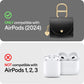 Cyrill AirPods 4th Gen Case (2024) Spigen Sub Brand Mini Bag With Leather Strap Casing AirPods 4 Cover AirPods 4 Casing