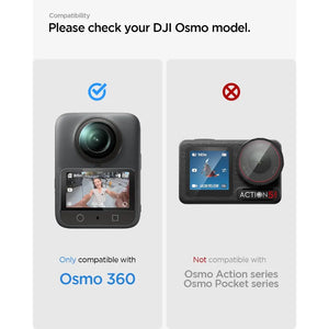 DJI Osmo 360 Screen Protector Glas.tR Slim