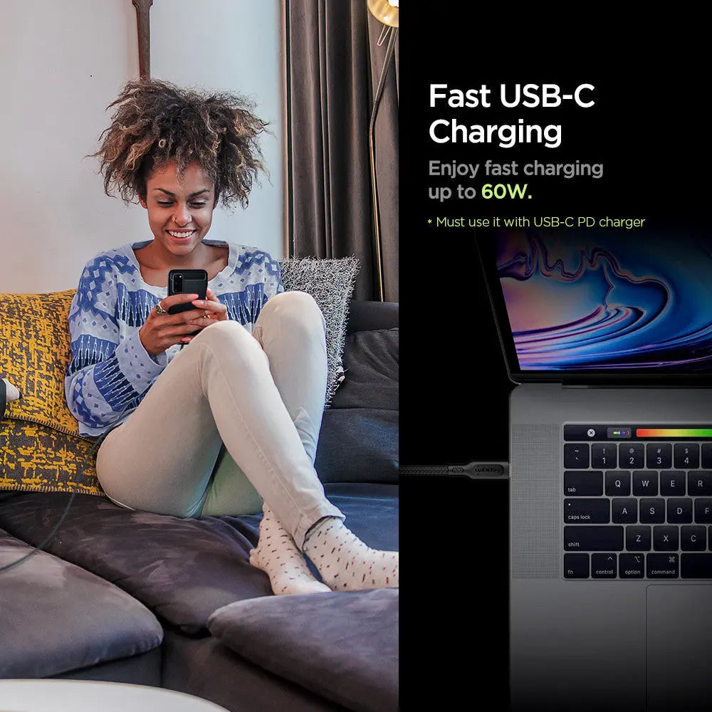 DuraSync™ USB C to USB C Cable 2.0 (1.5m)