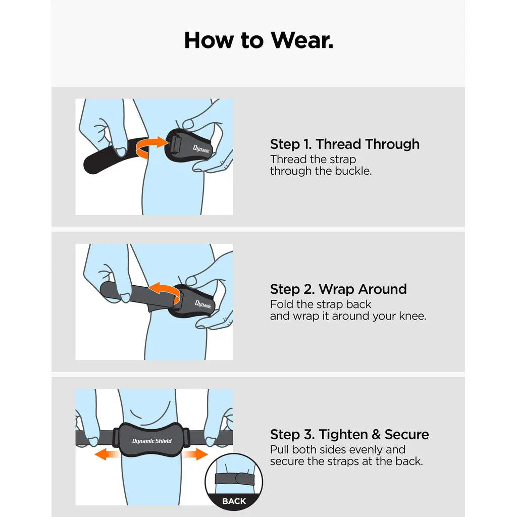 Dynamic Shield Running Knee Strap A730