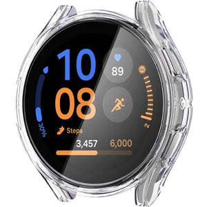 [Full Screen Cover] Spigen Samsung Watch FE / 5 / 4 (40mm) Case Ultra Hybrid Crystal Clear Galaxy Watch 40mm Casing