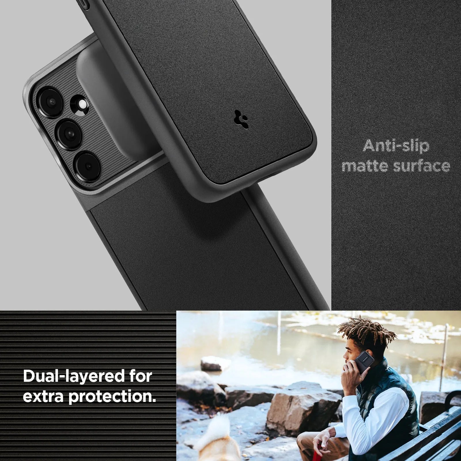 Galaxy A55 case Optik Armor