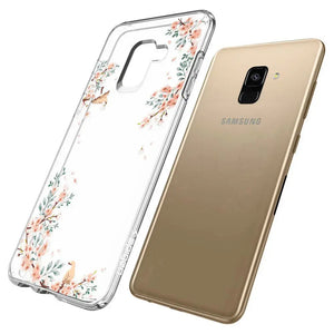 Galaxy A8 Case Liquid Crystal Blossom