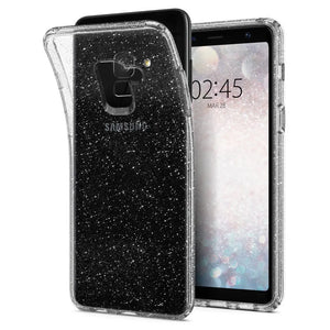 Galaxy A8 Case Liquid Crystal Glitter