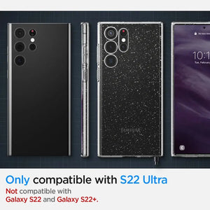 Galaxy S22 Ultra Case Liquid Crystal Glitter - Spigen Singapore