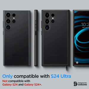 Galaxy S24 Ultra Case Ultra Hybrid Frost Black - Spigen Singapore