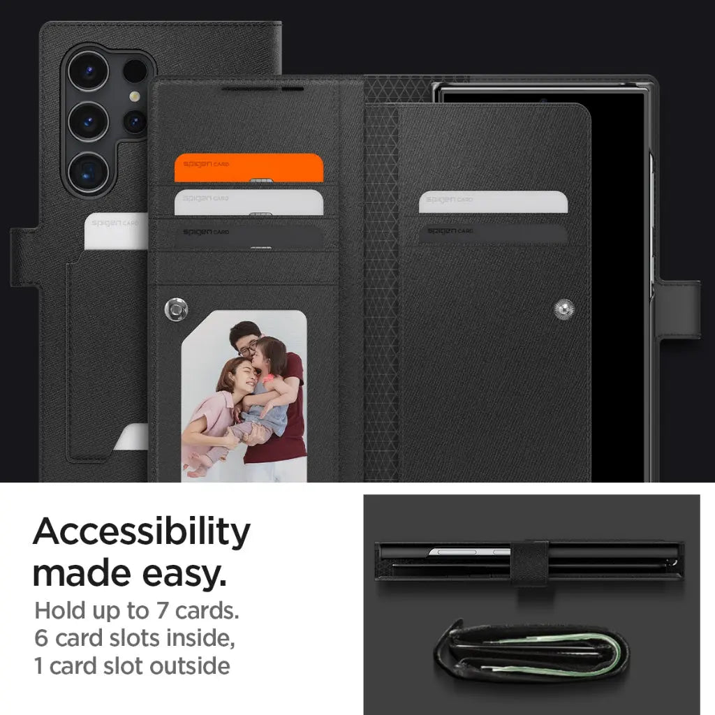 Galaxy S24 Ultra Case Wallet S Plus