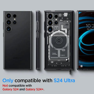 Galaxy S24 Ultra Case Zero One OneTap Metal Ring Magfit Magsafe Case - Spigen Singapore